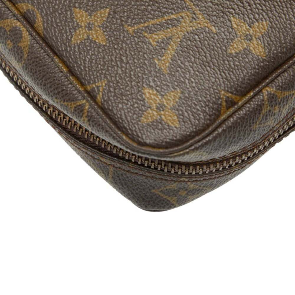 Louis Vuitton Authentic Brown Monogram Leather Cl… - image 8